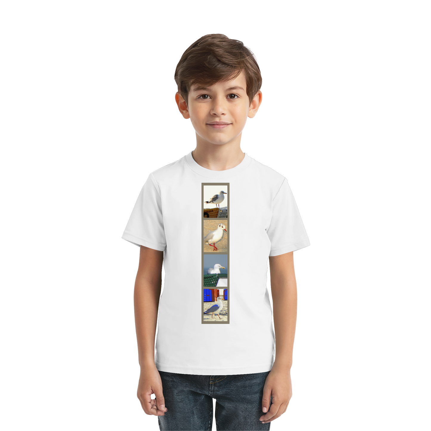 Wattvogel Nordsee Möwen Fotos - Kids Premium Shirt