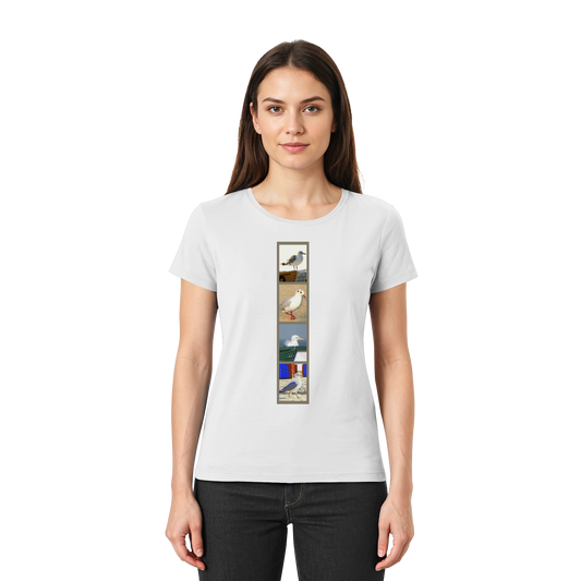 Wattvogel Nordsee Möwen Fotos - Ladies Premium Shirt