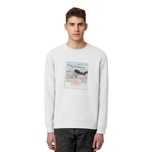 Wattvogel Foto Nordsee Möwe - Organic Basic Unisex Sweatshirt