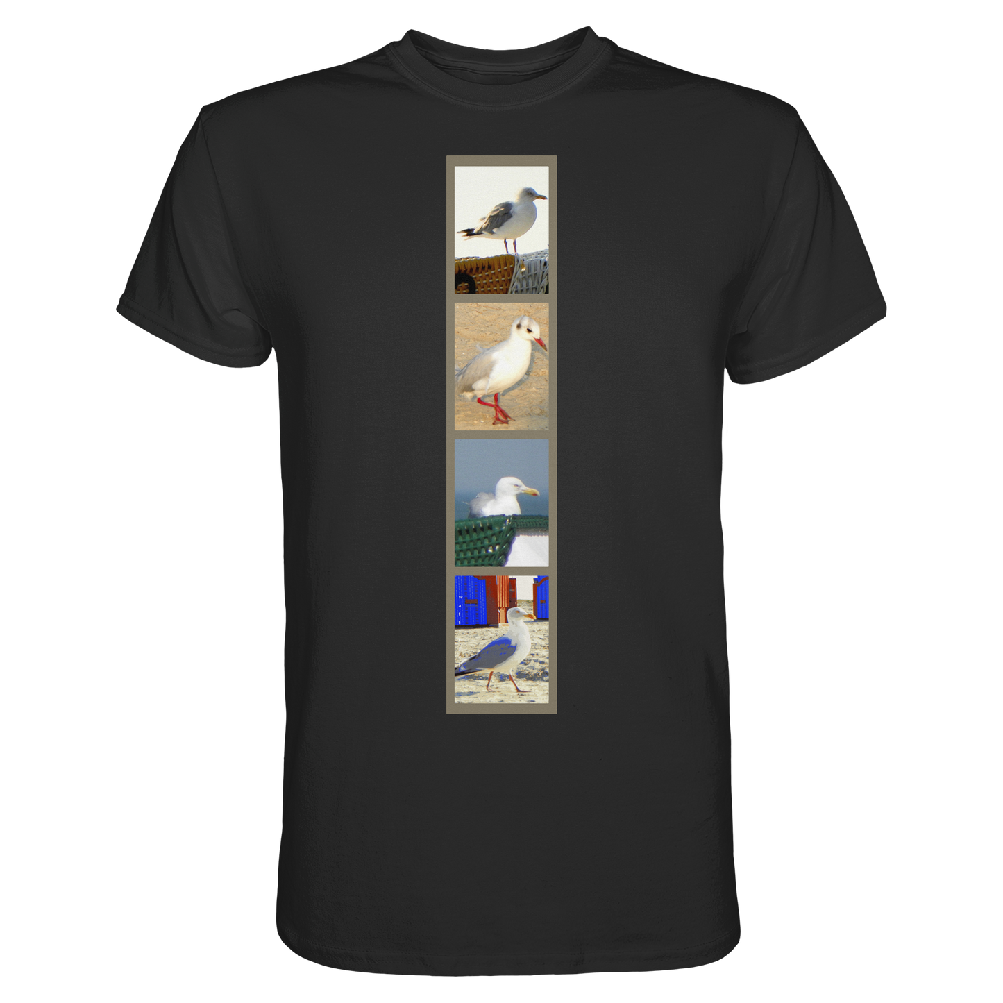 Wattvogel Nordsee Möwen Fotos - Premium Shirt