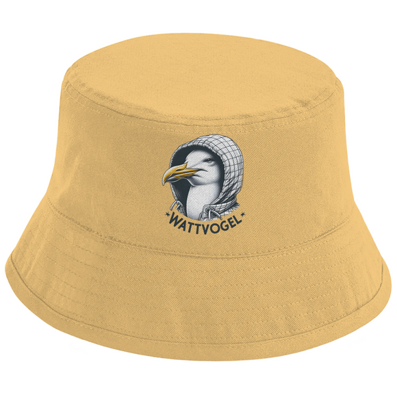 Bucket Hat Coole Nordsee  Möwe mit Kaputze