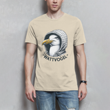 Herren T-Shirt Coole Nordsee  Möwe mit Kaputze