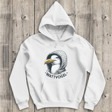 Herren Hoodie Coole Nordsee  Möwe mit Kaputze