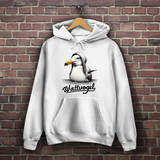 Damen Hoodie Coole Möwe mit Kapuze Wattvogel