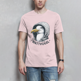 Herren T-Shirt Coole Nordsee  Möwe mit Kaputze