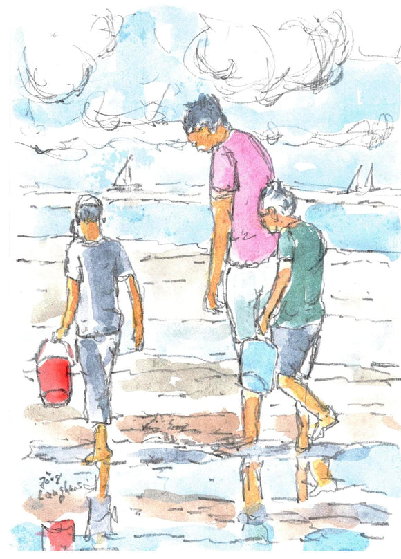 Original Aquarellbild 