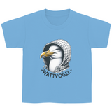 Kinder Basic T-Shirt Coole Nordsee  Möwe mit Kaputze