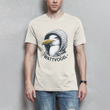 Herren T-Shirt Coole Nordsee  Möwe mit Kaputze