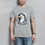 Herren T-Shirt Coole Nordsee  Möwe mit Kaputze