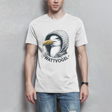 Herren T-Shirt Coole Nordsee  Möwe mit Kaputze