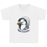 Kinder Basic T-Shirt Coole Nordsee  Möwe mit Kaputze