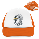 Retro Trucker Cap Coole Nordsee  Möwe mit Kaputze