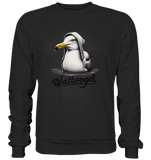 Schwimmende Möwe Wattvogel  - Sweatshirt