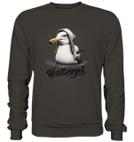 Schwimmende Möwe Wattvogel  - Sweatshirt