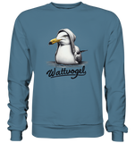 Schwimmende Möwe Wattvogel  - Sweatshirt