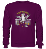 Tanzende Möwe Wattvogel® am Strand -  Sweatshirt