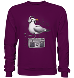 Möwe Wattvogel® mit Radio - Pullover Sweatshirt