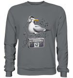 Möwe Wattvogel® mit Radio - Pullover Sweatshirt