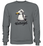 Schwimmende Möwe Wattvogel  - Sweatshirt