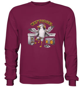 Tanzende Möwe Wattvogel® am Strand -  Sweatshirt
