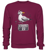 Möwe Wattvogel® mit Radio - Pullover Sweatshirt