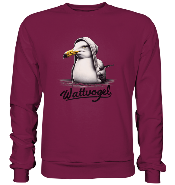 Schwimmende Möwe Wattvogel  - Sweatshirt