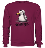 Schwimmende Möwe Wattvogel  - Sweatshirt
