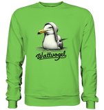 Schwimmende Möwe Wattvogel  - Sweatshirt