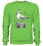 Möwe Wattvogel® mit Radio - Pullover Sweatshirt