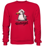 Schwimmende Möwe Wattvogel  - Sweatshirt