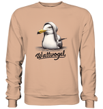 Schwimmende Möwe Wattvogel  - Sweatshirt