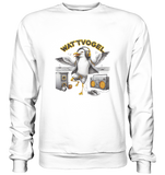 Tanzende Möwe Wattvogel® am Strand -  Sweatshirt