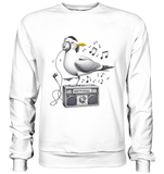 Möwe Wattvogel® mit Radio - Pullover Sweatshirt