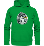 Coole Möwe mit Mütze und Sonnenbrille - Unisex Hoodie