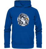 Coole Möwe mit Mütze und Sonnenbrille - Unisex Hoodie