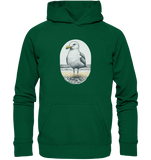 Möwe Wattvogel® am Strand - Basic Unisex Hoodie