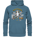 Tanzende Möwe Wattvogel® am Strand - Unisex Hoodie