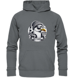 Coole Möwe mit Mütze und Sonnenbrille - Unisex Hoodie