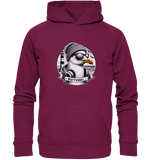 Coole Möwe mit Mütze und Sonnenbrille - Unisex Hoodie