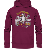 Tanzende Möwe Wattvogel® am Strand - Unisex Hoodie
