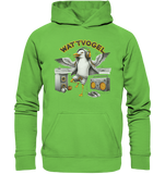 Tanzende Möwe Wattvogel® am Strand - Unisex Hoodie