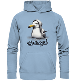 Schwimmende Möwe / Wattvogel  - Kaputzenpullover Unisex Hoodie