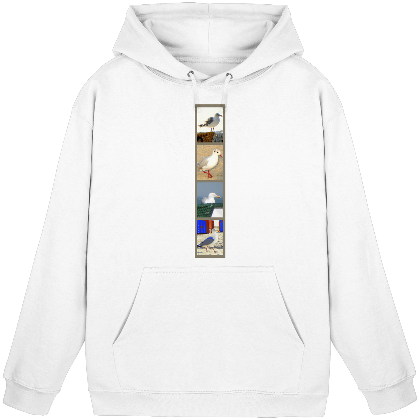 Wattvogel Nordsee Möwen Fotos  - Basic Unisex Hoodie