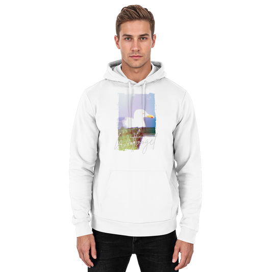 Wattvogel® Nordsee Möwe – Strandkorb Moment  - Basic Unisex Hoodie