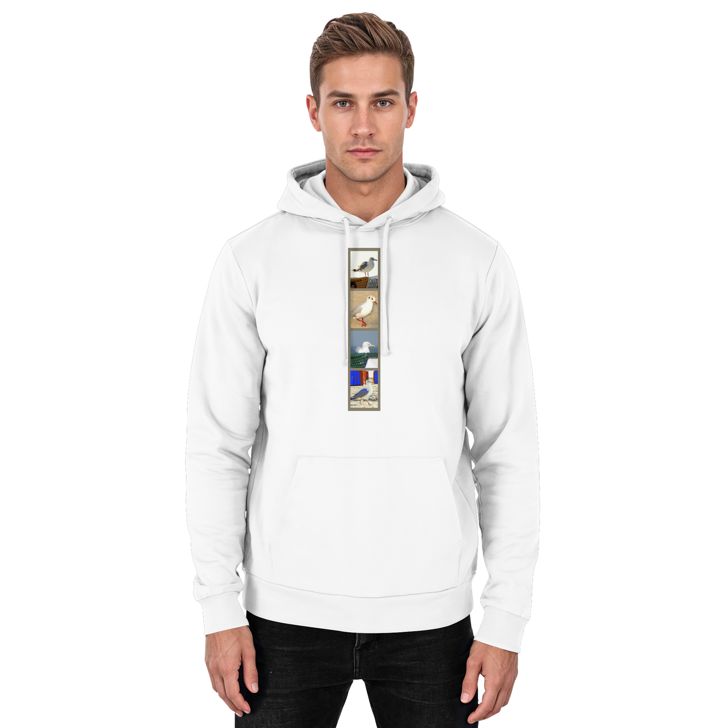 Wattvogel Nordsee Möwen Fotos  - Basic Unisex Hoodie
