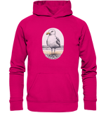 Möwe Wattvogel® am Strand - Basic Unisex Hoodie
