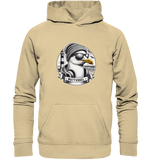 Coole Möwe mit Mütze und Sonnenbrille - Unisex Hoodie