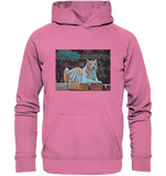 Liegender Tiger Kunstmotiv Kunstdruck - Basic Unisex Hoodie