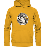 Coole Möwe mit Mütze und Sonnenbrille - Unisex Hoodie