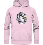 Coole Möwe mit Mütze und Sonnenbrille - Unisex Hoodie